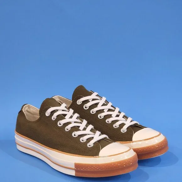 Converse Shoes Converse Chuck Low Ox Pop Toe Olive
